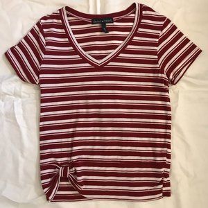 Striped Bow T-Shirt